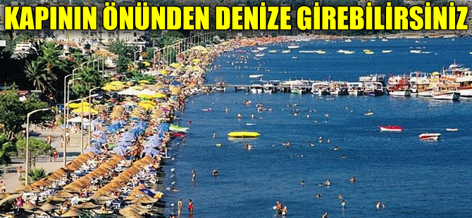 Kapının önünden denize girilen şehir: Marmaris