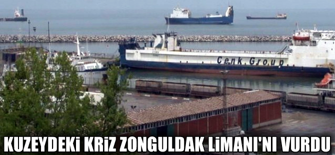 Kırım ve Ukrayna’daki belirsizlik Zonguldak Limanı'nı vurdu