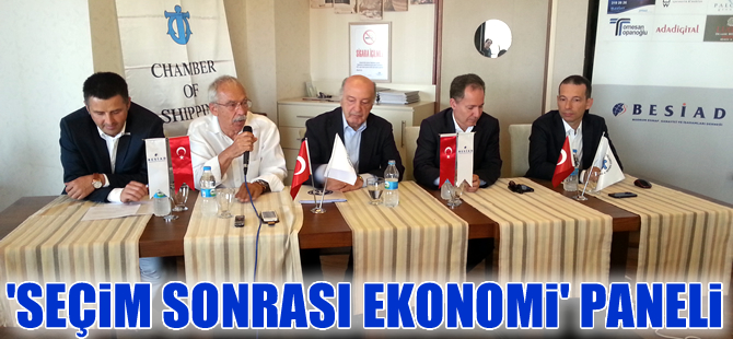 İMEAK DTO ve Bodrum şube ve BESİAD işbirliğinde ekonomi paneli