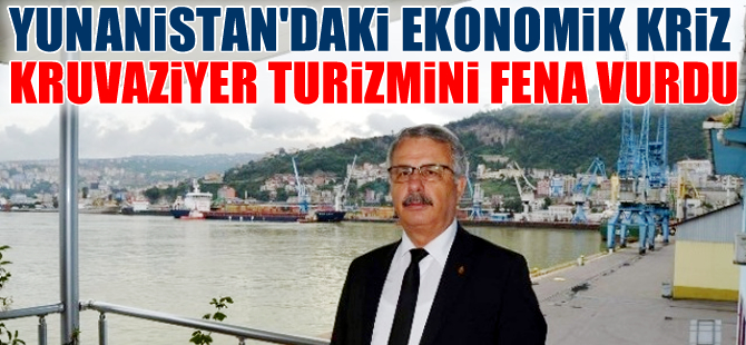 Kruvaziyer turizmine Yunanistan’daki ekonomik kriz darbesi