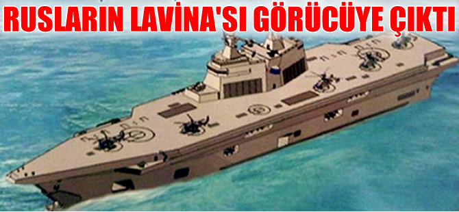 Mistral'lere alternatifi olacak Lavina St. Petersburg Uluslararası Savunma Fuarı'nda