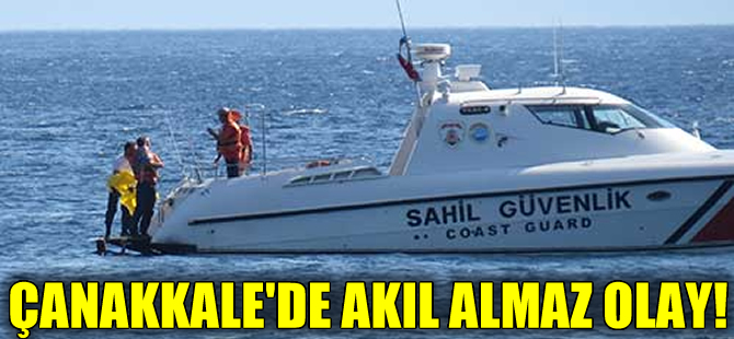 SGK, Küçükkuyu'da deniz simidi ile açığa sürüklenen 10 aylık bebeği kurtardı