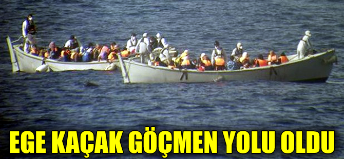 4 günde yakalanan kaçak göçmen sayısı 516