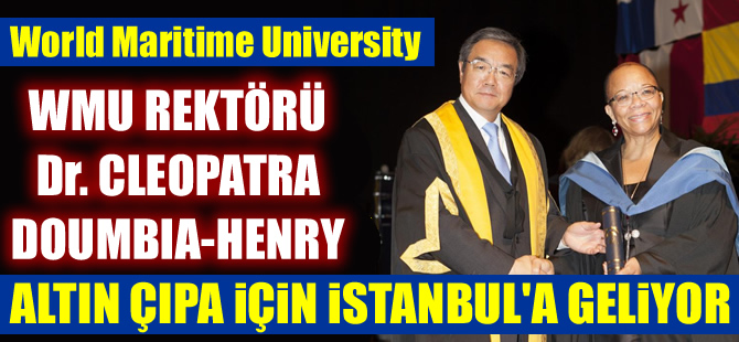WMU Rektörü Cleopatra Doumbia-Henry, Altın Çıpa Töreni için İstanbul'a geliyor