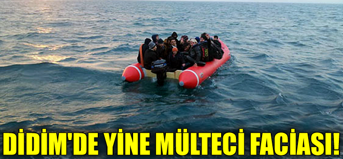 Didim'de göçmen teknesi battı: 1 ölü 29 kayıp