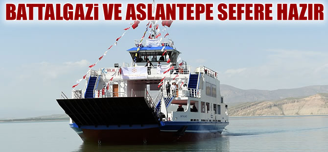 M/F Arslantepe ve M/F Battalgazi yakında seferlere başlıyor