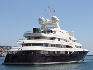 Ürdün Kralı'nın yatı Sarafsa Marmaris'e demirledi