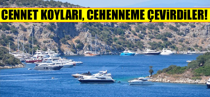 Cennet koyları, 3 günde cehenneme çevirdiler!