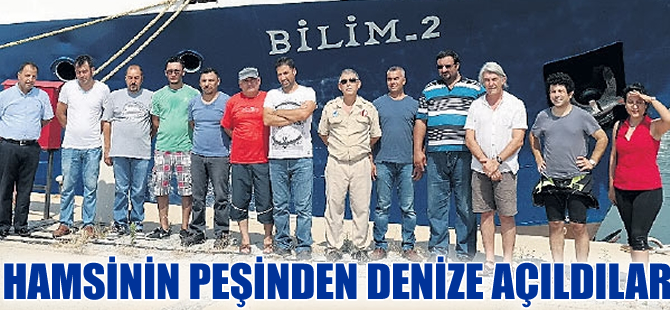 Bilim, hamsinin peşinde 5 bin kilometre yol katedecek