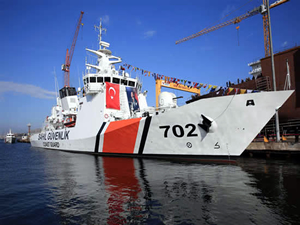 TCSG Güven, bugün Novorossiysk limanına demirleyecek