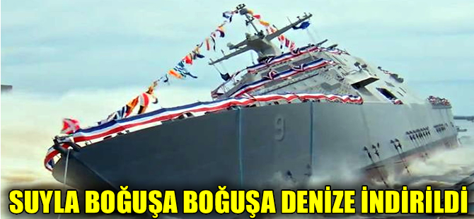 USS Little Rock savaş gemisi denize indirildi