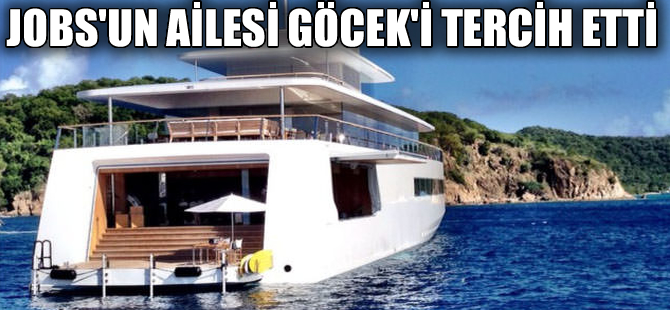 Steve Jobs'un teknoloji harikası yatı Venüs Göcek'te