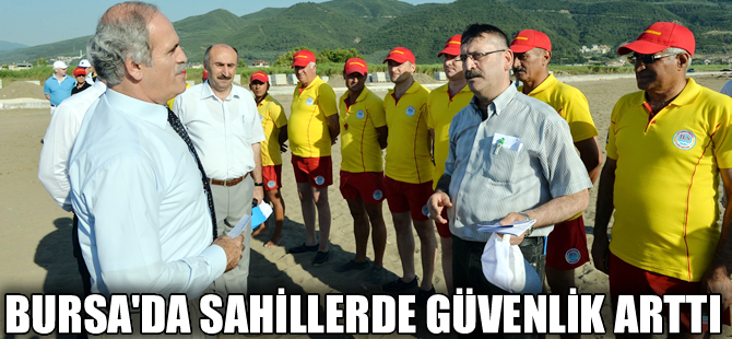 Hava sıcaklıkları yükselince, sahillerde güvenlik arttı