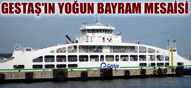 Çanakkale Gestaş Feribot İskelesi’nde dönüş yoğunluğu