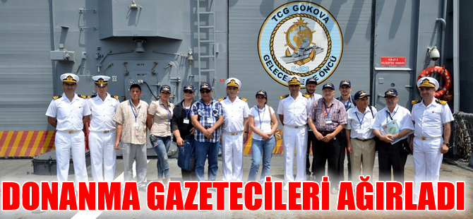 Donanma Komutanlığı kapılarını gazetecilere açtı