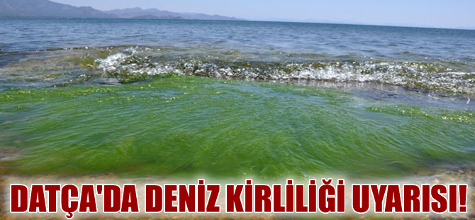 Datça’da deniz kirliliği uyarısı