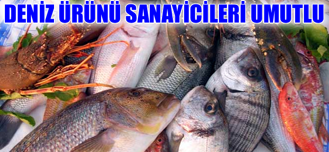 Deniz ürünü sanayicileri gelecekten umutlu