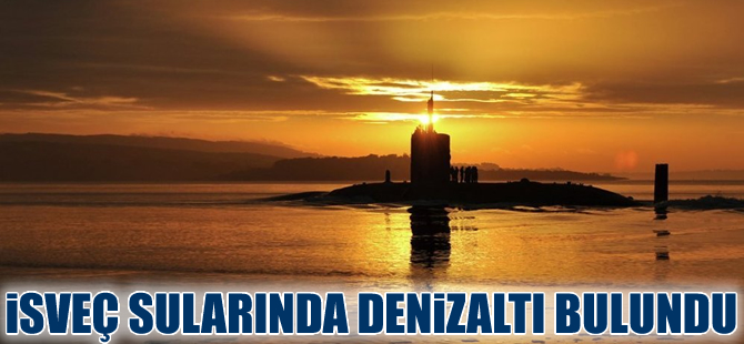 İsveç sularında "gizemli" bir denizaltı bulundu