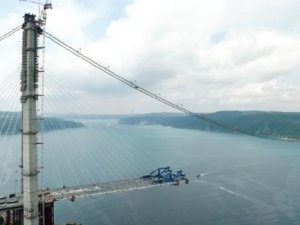 Yavuz Sultan Selim Köprüsü'nde sona yaklaşıldı