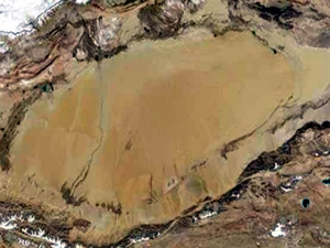 Doğu Türkistan'daki çölün altında devasa bir deniz keşfedildi