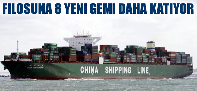 Çinli CSCL, 934 milyon dolarlık gemi siparişi verdi!