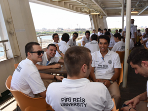 Piri Reis Üniversitesi Eğitim Gemisi Rize'de