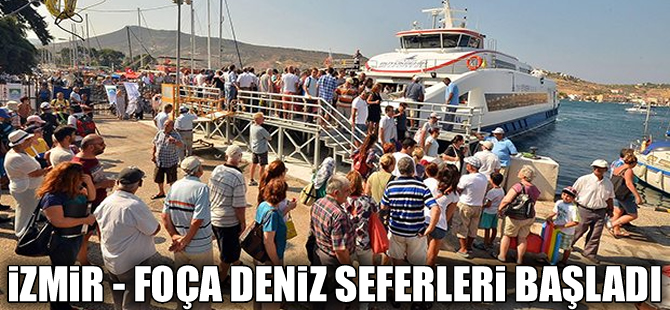 Atilla İlhan İzmir- Foça arası sefere çıktı