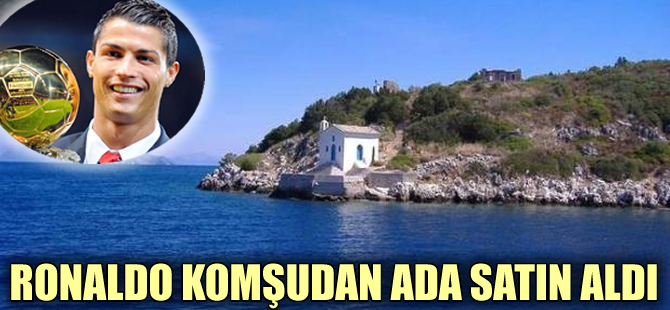 Portekizli Ronaldo 50 milyon Euro'ya 'Yunan Adası' satın aldı