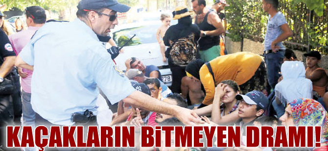 İnsan tacirleri, kaçakları İtalya diyerek Mersin'e bırakıp kaçtı!