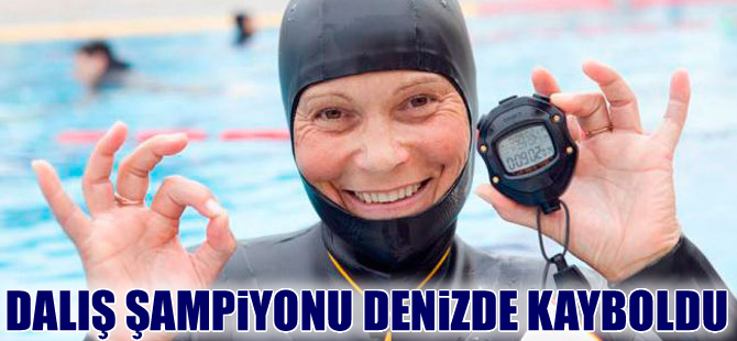 'Dünyanın en iyi serbest dalışçısı' Molçanova, denizde kayboldu