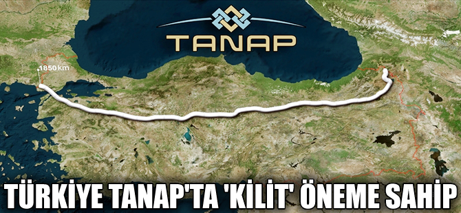 'Türkiye TANAP'ta kilit öneme sahip'