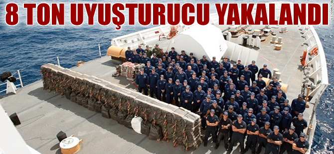 ABD Sahil Güvenliği 8 ton kokain yakaladı