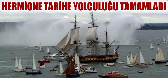 'Hermione' tarihe yolculuğu başarıyla tamamladı