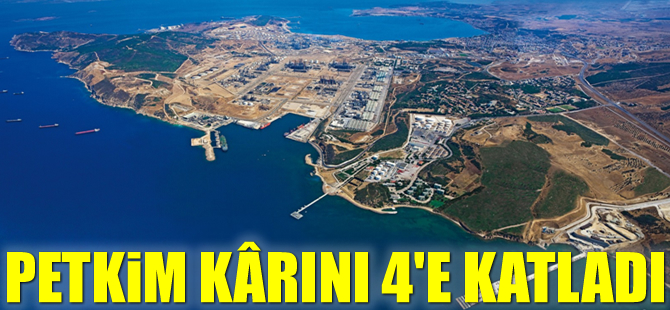 Petkim'in 2015 ikinci çeyrek kârı 232 milyonu aştı