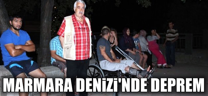 Marmara Denizi'nde deprem
