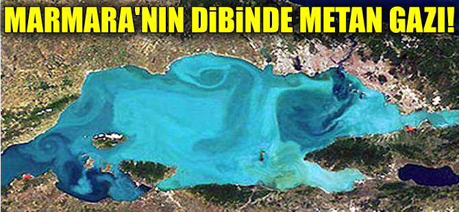 Marmara'daki tehlike! Denizin dibinde donmuş metan gazı bulundu