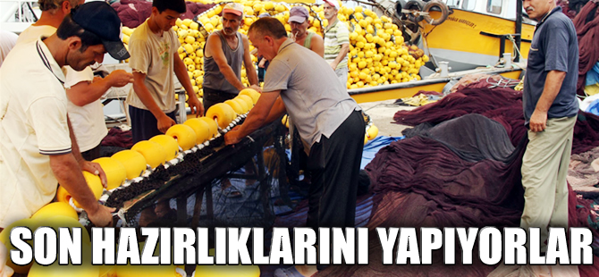 Balıkçıların yeni sezon heyecanı başladı