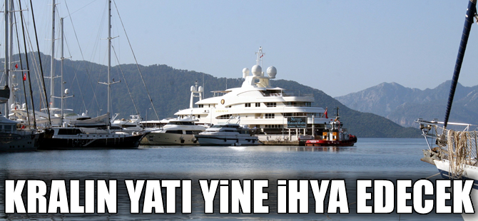 Ürdün Kralı Abdullah'ın yatı Marmaris'e demir attı