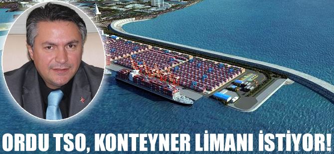 Ordu Ticaret ve Sanayi Odası, Ordu'ya konteyner limanı istiyor