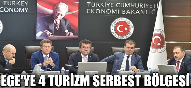 Ege'ye 4 turizm serbest bölgesi kuruluyor