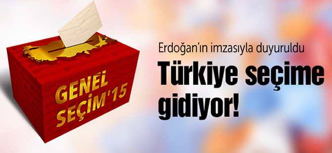 Cumhurbaşkanı Recep Tayyip Erdoğan, seçimlerin yenilenmesine karar verdi