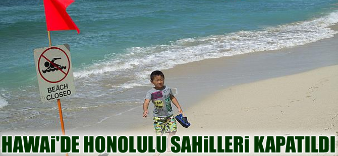 Denize boşalan kanalizasyon Hawai’de plaj kapattırdı