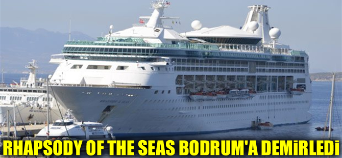 Bahama bandıralı kruvaziyer Bodrum'a 2 bin 356 turist getirdi