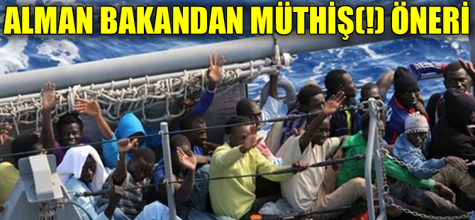 Alman bakan: Türkiye'de mülteci dağıtım kampları kurulsun