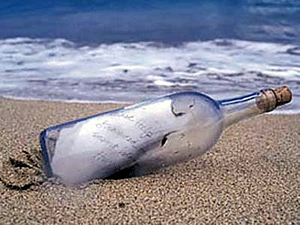 Dünyanın en eski posta şişesi Amrum Adası'nda bulundu
