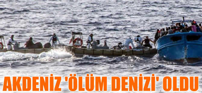 Libya'da  yine bir göçmen teknesi battı; 100'den fazla  kayıp var