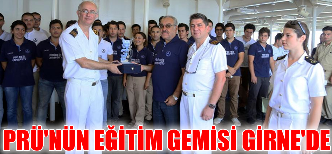 Piri Reis Üniversitesi Gemisi Girne Limanı'na demirledi