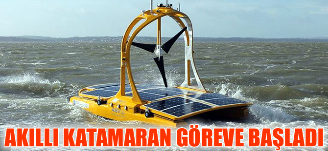Akıllı katamaran C-ENDURO, Kelt Denizi'nde göreve başladı