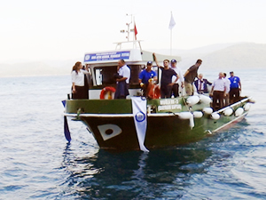 Muğla'daki atık alım teknelerine GPS takıldı