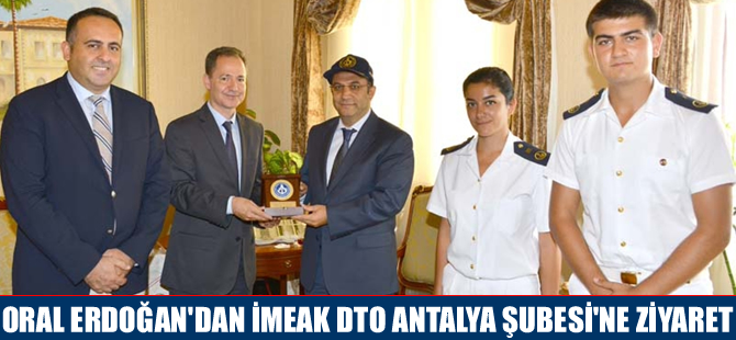 Oral Erdoğan, Antalya Valisi ve Antalya Deniz Ticaret Odası'nı ziyaret etti